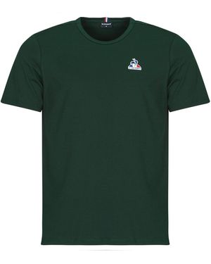 Le Coq Sportif T-Shirt Korte Mouw Ess Tee Ss N°1 M - Groen