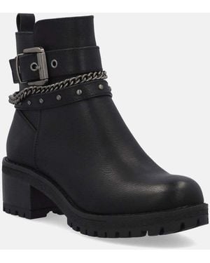 Refresh Bottines TRONCHETTO TACCO - Noir