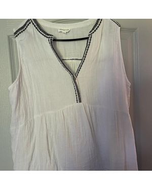 MAISON 123 Blouses Haut En Lin - Gris