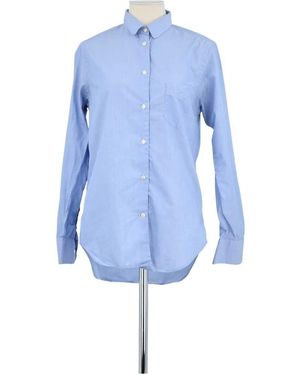 Officine Generale Chemise Chemise en coton bleue