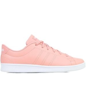 adidas Baskets Basses Advantage Clean Qt - Rose