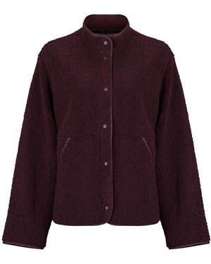 JJXX Polaire Jxvera Teddy Jacket - Violet