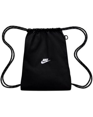 Nike Sac de sport NK HERITAGE DRAWSTRING 2.0 - Noir