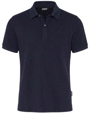 Schott Nyc Polo Polo Homme - Bleu