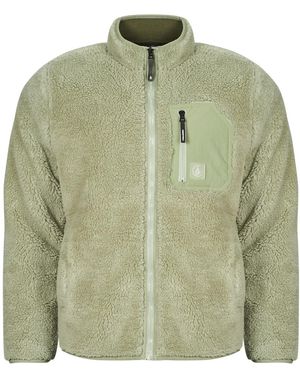 Volcom Felpa Muzzer Fuzzar Zip - Verde