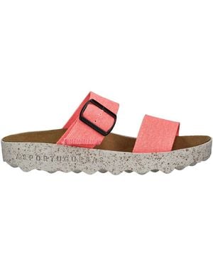 ASPORTUGUESAS Sabots Mules - Rose