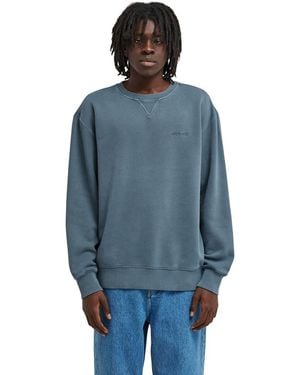 Element Sweatshirts Lowcase Pigment Cr - Bleu