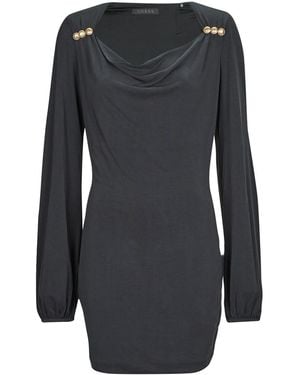 Guess Robe courte LS BOAT NK CECILIA DRESS - Noir