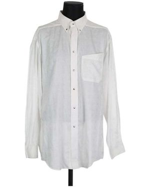Mugler Chemise Chemise en coton - Gris