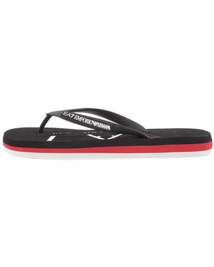 EA7 Tongs Sandale TONG - Noir
