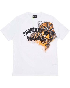 DISCLAIMER T-shirt Maglietta Uomo Property Tee White - Blanc