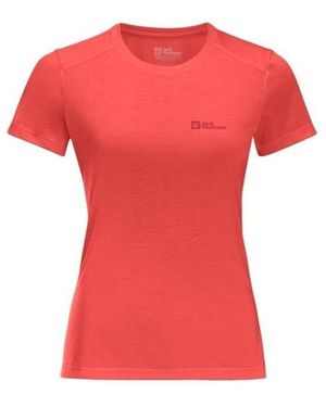 Jack Wolfskin T-shirt Vonnan - Rouge