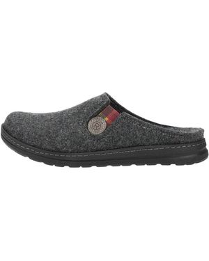 Rohde Chaussons Pantoufles Asiago-H - Noir
