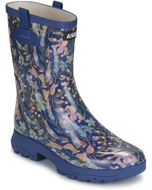Aigle Stivali Alya Print - Blu
