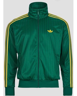 adidas Veste FIREBIRD LOOSE PINSTRIPES TRACK TOP - Vert