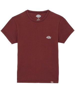 Dickies T-shirt Gladeville Ss Tee W - Rouge