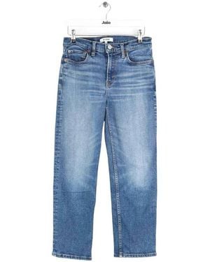 RE/DONE Jeans Jean droit en coton - Bleu