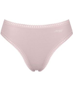 Sloggi Slips Slip Paquet de 6 GO Crush High leg C6P - Rose