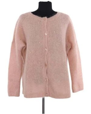 Des Petits Hauts Gilet Cardigan rose