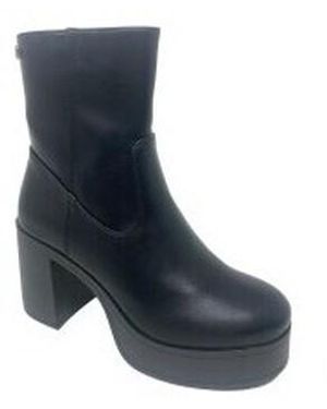 MTNG Chaussures Botte MUSTANG 53371 noire - Bleu