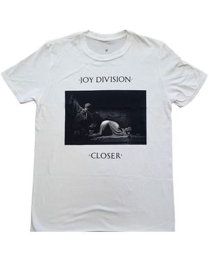 Joy Division T-shirt Classic Closer - Blanc