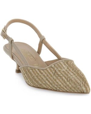 Priv Lab Chaussures escarpins BEIGE CAMOSCIO - Métallisé