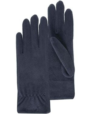 Isotoner Gants Gants Polaire Stretch Marine - Bleu