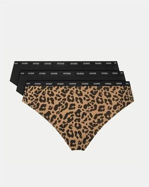 Guess Slips O5Rg15 K6Yw1 3Pack Basic Lace Brasilian - Noir