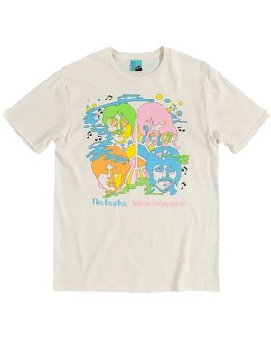 The Beatles T-shirt Yellow Submarine - Blanc