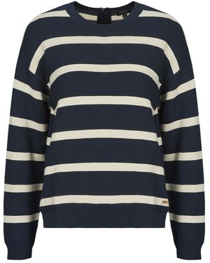 Geox Pullover W Knit Stripes - Blau
