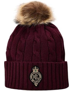 Ralph Lauren Bonnet Gt13080 - Rouge