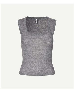 Samsøe & Samsøe Debardeur Samsoe Sadou Top - Gris