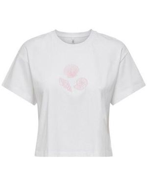 ONLY T-shirt 193708VTPE26 - Blanc