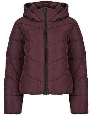 ONLY Donsjas Onlclair Puffer Hood Jacket - Paars