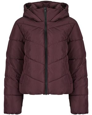 ONLY Piumino Onlclair Puffer Hood Jacket - Viola