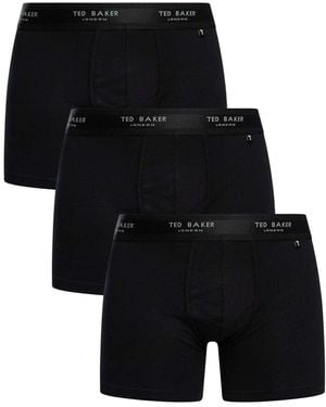 Ted Baker Caleçons Pack de 3 boxers - Noir
