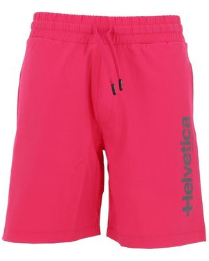 Helvetica Short Shorts - Rose
