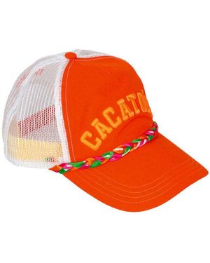 CACATOES Casquette Casquette LIMON - Orange fluo - Taille unique