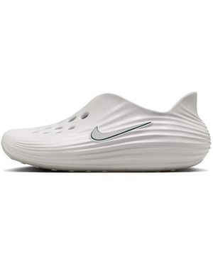 Nike Sabots ReactX Rejuven8 White Grey - Blanc