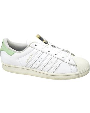adidas Lage Sneakers Refurbished Superstar - Wit