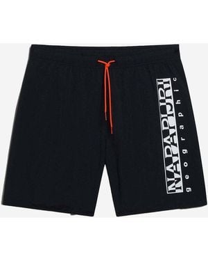 Napapijri Maillots de bain Short de bain Box - noir - Bleu