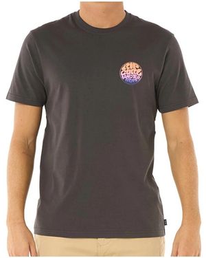Rip Curl T-shirt WETTIE PASSAGE ICON TEE - Noir