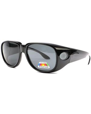 Eye Wear Lunettes de soleil Surlunettes Mixte - Noir