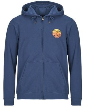 Rip Curl Sweatshirt Wettie Passage Icon Zip Thru - Blau