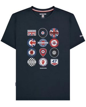 Lambretta T-shirt LB435 - Bleu