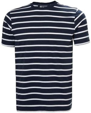 Helly Hansen T-shirt T-shirt Newport 2.0 en coton biologique - Bleu