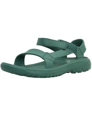 Teva Sandales plates Chanclas Hombre Modèle Hurricane Drift - Vert