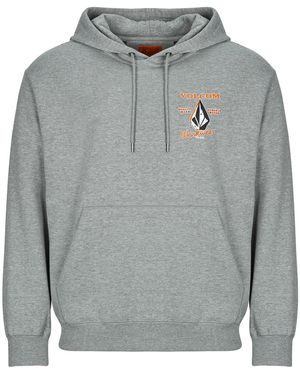 Volcom Felpe Con Cappuccio Workwear Po - Grigio
