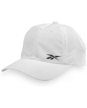 Reebok Casquette Casquette Dad cap en polyester avec print sur le côté Flow Cap - Blanc