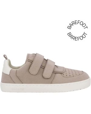 Muris T-shirt Baskets Barefoot Petra Junior Taupe - Gris
